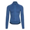 Isadore Maillot Signature Deep Winter à Manches Longues Bijou Blue 1 Isadore Maillot Signature Deep Winter à Manches Longues Bijou Blue -Vélo Mania maillot signature deep winter a manches longues bijou blue