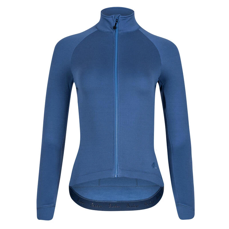 Isadore Maillot Signature Deep Winter à Manches Longues Bijou Blue Pour Femmes 3 Isadore Maillot Signature Deep Winter à Manches Longues Bijou Blue Pour Femmes
