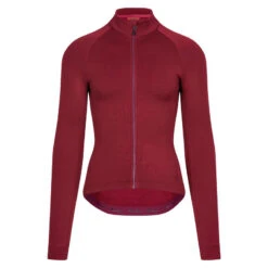Isadore Maillot Signature Deep Winter à Manches Longues Cabernet
