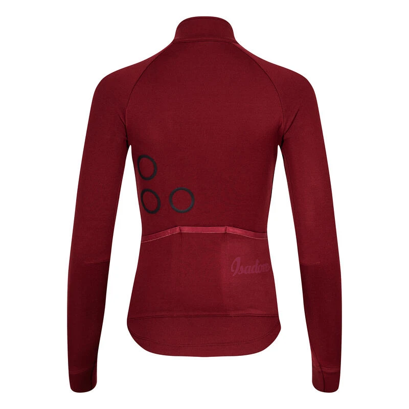 Isadore Maillot Signature Deep Winter à Manches Longues Cabernet Pour Femmes 4 Isadore Maillot Signature Deep Winter à Manches Longues Cabernet Pour Femmes – Image 2