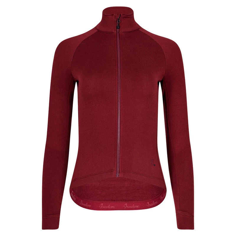 Isadore Maillot Signature Deep Winter à Manches Longues Cabernet Pour Femmes 3 Isadore Maillot Signature Deep Winter à Manches Longues Cabernet Pour Femmes