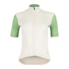 Isadore Maillot Signature Parchment / Jade Green Pour Femme -Vélo Mania maillot signature parchment jade green pour femme