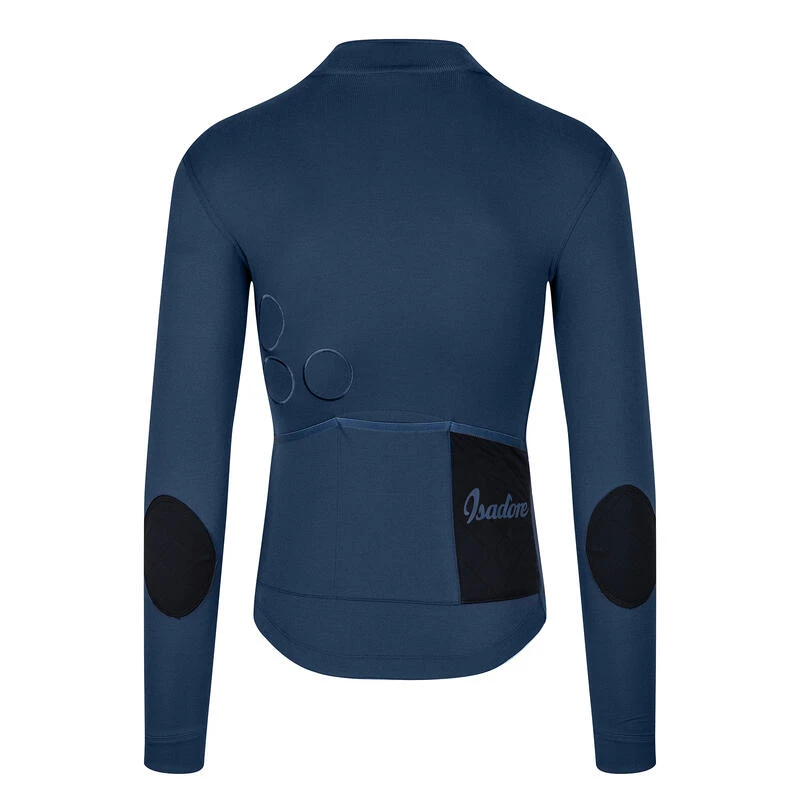 Isadore Maillot Signature Shield à Manches Longues Indigo Blue 4 Isadore Maillot Signature Shield à Manches Longues Indigo Blue – Image 2