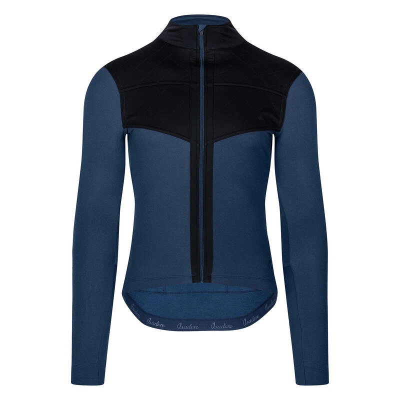 Isadore Maillot Signature Shield à Manches Longues Indigo Blue 3 Isadore Maillot Signature Shield à Manches Longues Indigo Blue
