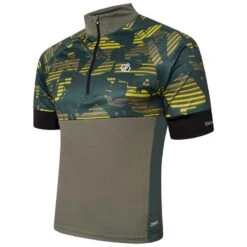 Dare 2b Maillot STAY THE COURSE Homme (Vert Kaki) -Vélo Mania maillot stay the course homme vert kaki 2