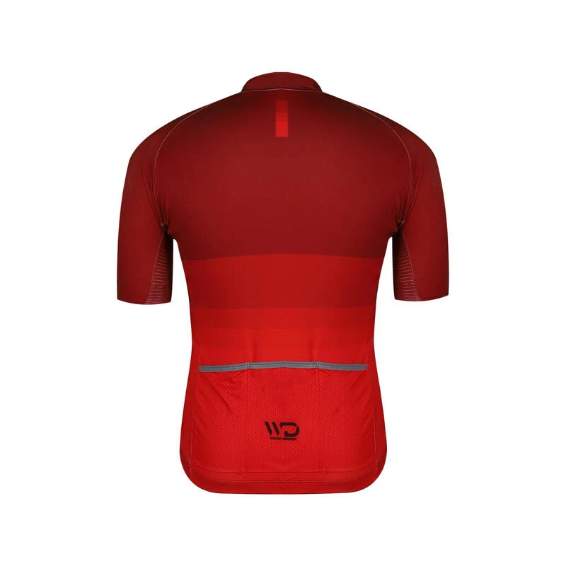 Maillot Vélo HERO Rouge 4 Maillot Vélo HERO Rouge – Image 2