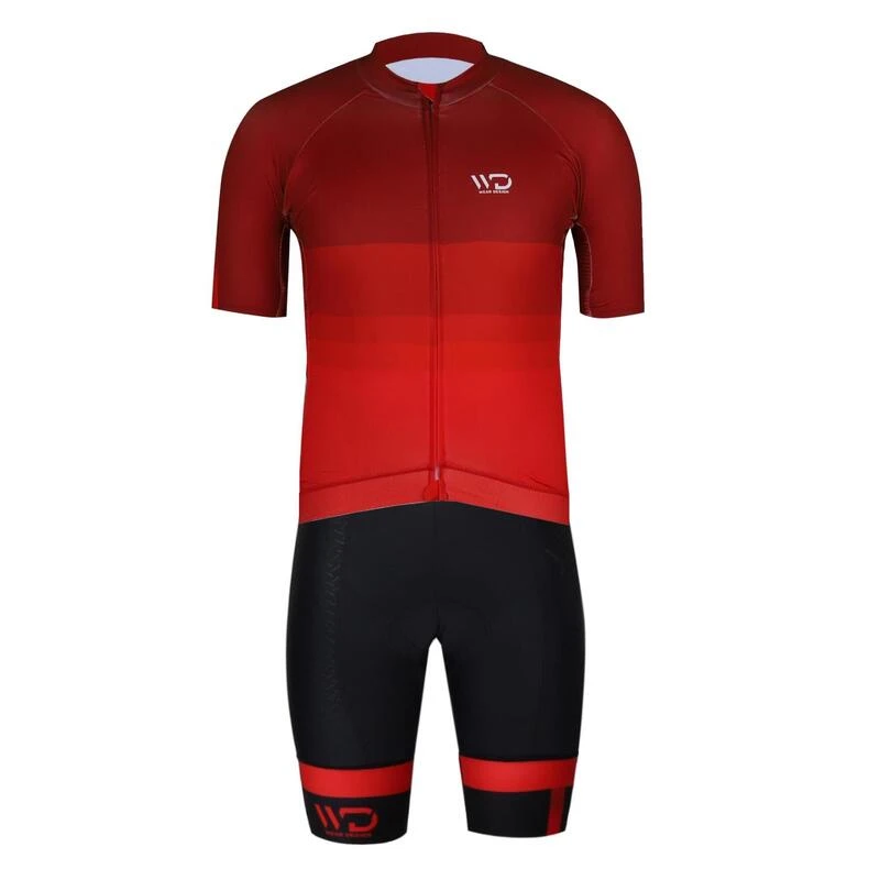 Maillot Vélo HERO Rouge 5 Maillot Vélo HERO Rouge – Image 3
