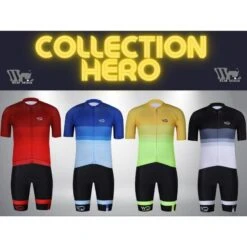 Maillot Vélo HERO Rouge 10 Maillot Vélo HERO Rouge -Vélo Mania maillot velo hero rouge 3
