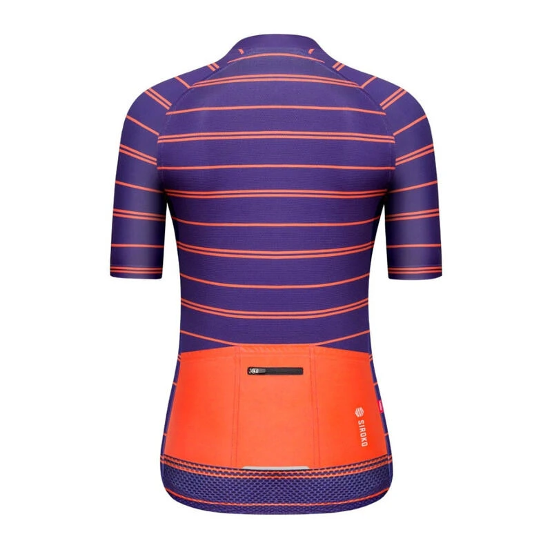 Maillot Vélo Manches Courtes Femme M2 Elba 4 Maillot Vélo Manches Courtes Femme M2 Elba – Image 2