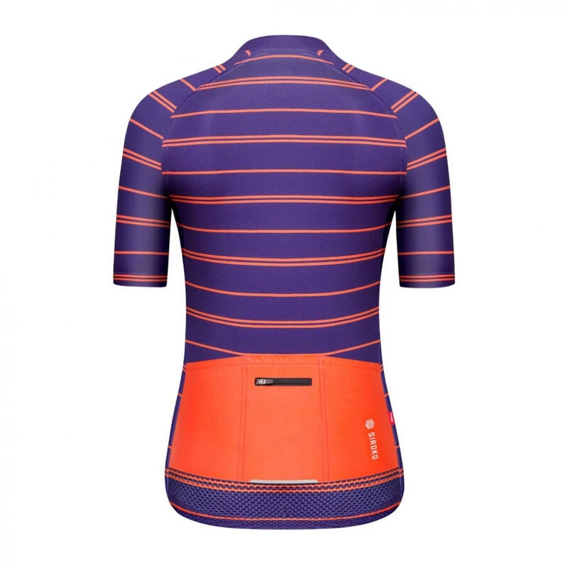 Maillot Vélo Manches Courtes Femme M2 Elba 5 Maillot Vélo Manches Courtes Femme M2 Elba – Image 3