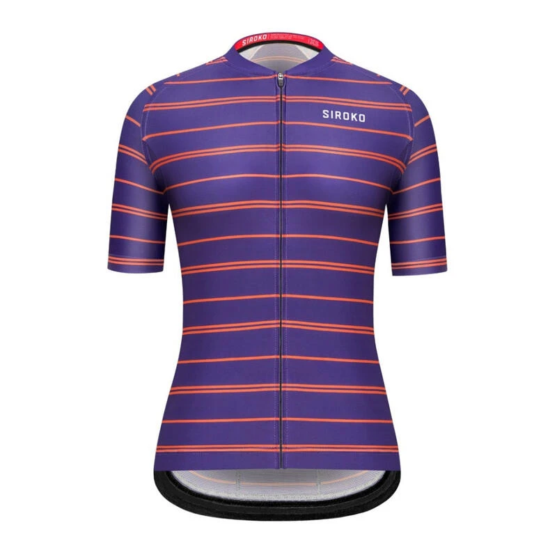 Maillot Vélo Manches Courtes Femme M2 Elba 3 Maillot Vélo Manches Courtes Femme M2 Elba