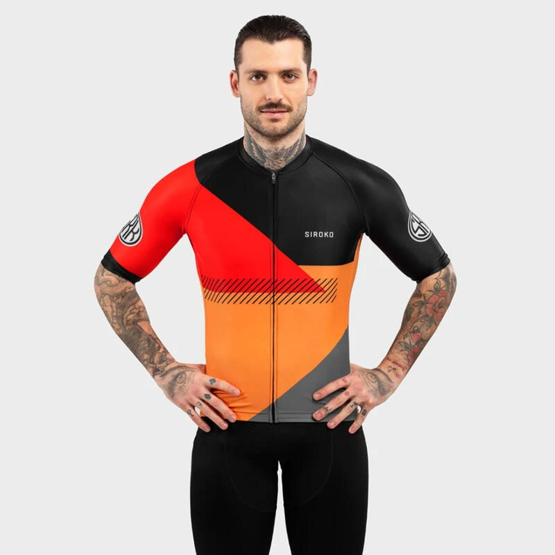 Maillot Vélo Manches Courtes Homme M2 California 3 Maillot Vélo Manches Courtes Homme M2 California