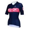 Maillot Velo, Manches Courtes Pour Femmes Blue 8andCounting 2 Maillot Velo, Manches Courtes Pour Femmes Blue 8andCounting -Vélo Mania maillot velo manches courtes pour femmes blue 8andcounting