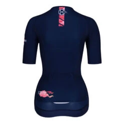 Maillot Velo, Manches Courtes Pour Femmes Blue 8andCounting -Vélo Mania maillot velo manches courtes pour femmes blue 8andcounting 4
