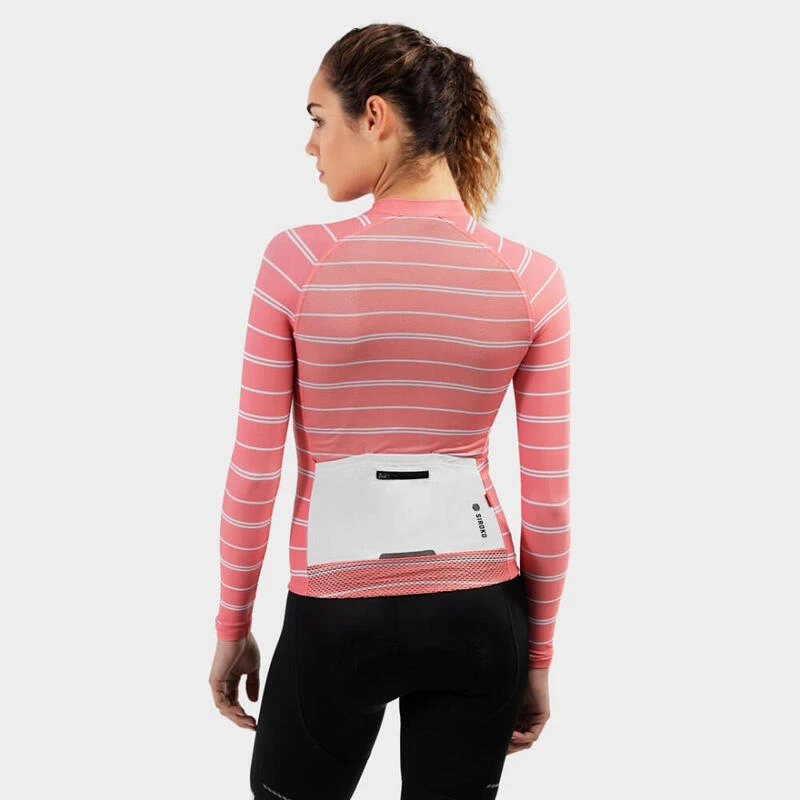 Maillot Vélo Manches Longues Femme M2 Valparola 4 Maillot Vélo Manches Longues Femme M2 Valparola – Image 2