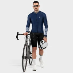 Maillot Vélo Manches Longues Homme M2 Alpine -Vélo Mania maillot velo manches longues homme m2 alpine 3