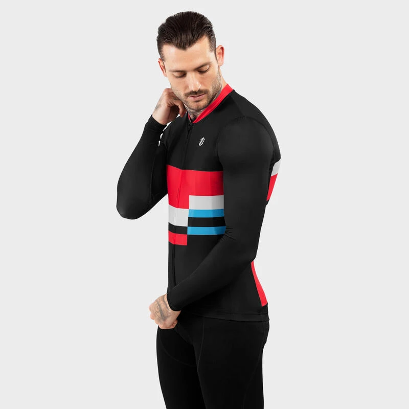 Maillot Vélo Manches Longues Homme M2 Riemst 5 Maillot Vélo Manches Longues Homme M2 Riemst – Image 3