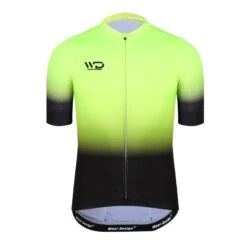 Maillot Velo PERFORMANCE Noir/jaune