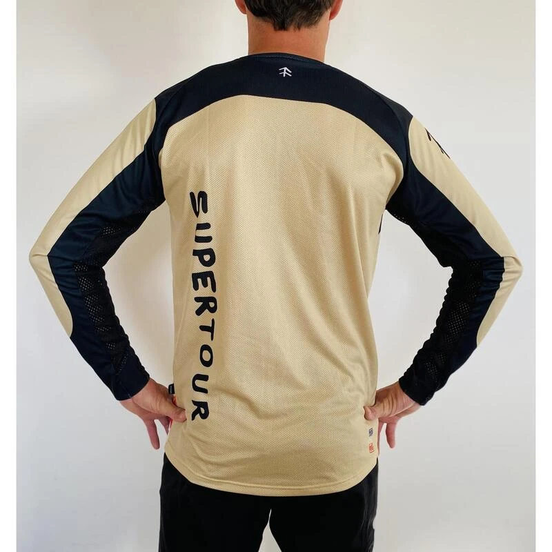 Maillot Vélo Sable 2022 Manches Longues 4 Maillot Vélo Sable 2022 Manches Longues – Image 2