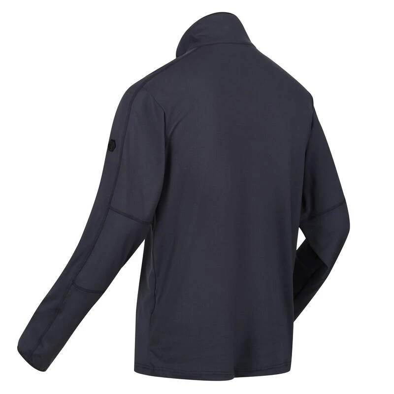 Regatta Makhill Maillot De Vélo Zippé à Moitié Pour Homme - Gris Moyen 4 Regatta Makhill Maillot De Vélo Zippé à Moitié Pour Homme - Gris Moyen – Image 2