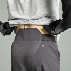 Rockrider PANTALON DE VÉLO VTT ALL MOUNTAIN GRIS -Vélo Mania pantalon de velo vtt all mountain gris 2