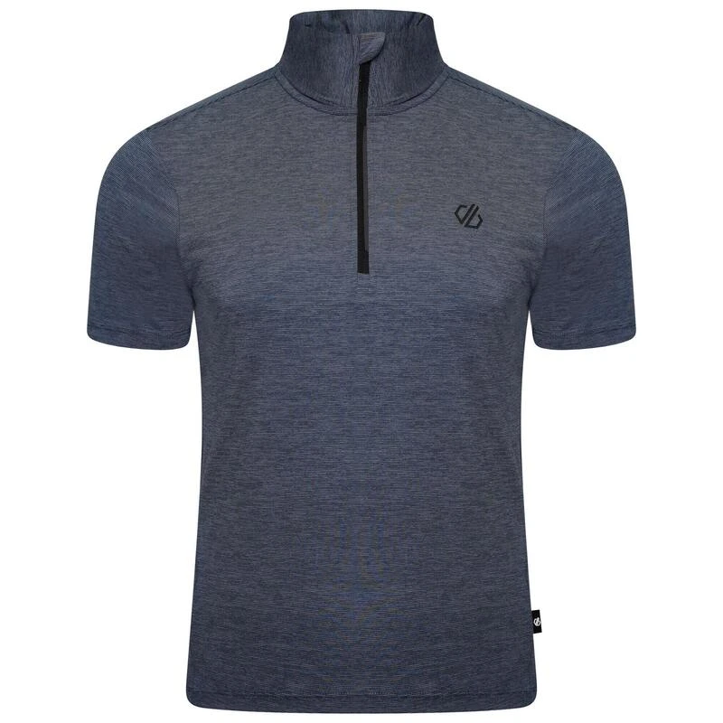 Dare 2b Pedal It Out T-shirt De Cyclisme Zippé à Moitié Pour Homme - Gris 3 Dare 2b Pedal It Out T-shirt De Cyclisme Zippé à Moitié Pour Homme - Gris