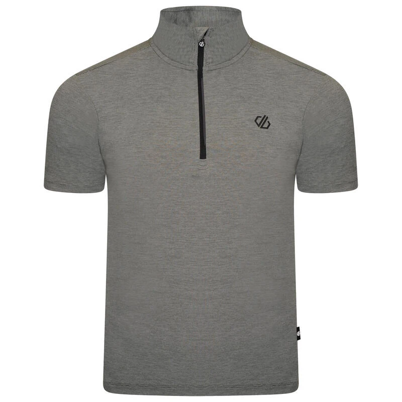 Dare 2b Pedal It Out T-shirt De Cyclisme Zippé à Moitié Pour Homme - Vert Pâle 3 Dare 2b Pedal It Out T-shirt De Cyclisme Zippé à Moitié Pour Homme - Vert Pâle