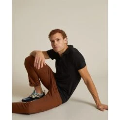 Polo Manches Courtes Au Style Citadin 100% Coton Wagram -Vélo Mania polo manches courtes au style citadin 100 coton wagram 3