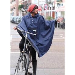 Poncho The People'S Poncho Noir -Vélo Mania poncho the peoples poncho noir 2