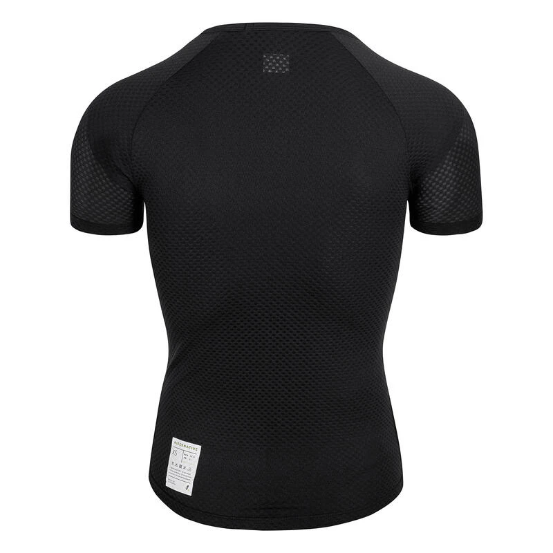 Isadore Première Couche Manche Courte Alternative Noir 4 Isadore Première Couche Manche Courte Alternative Noir – Image 2