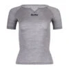 Isadore Première Couche Manche Courte Mérinos Pour Femme Grey -Vélo Mania premiere couche manche courte merinos pour femme grey