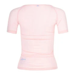 Isadore Première Couche Manche Courte Mérinos Pour Femme Rose 5 Isadore Première Couche Manche Courte Mérinos Pour Femme Rose -Vélo Mania premiere couche manche courte merinos pour femme rose 1