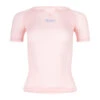 Isadore Première Couche Manche Courte Mérinos Pour Femme Rose 1 Isadore Première Couche Manche Courte Mérinos Pour Femme Rose -Vélo Mania premiere couche manche courte merinos pour femme rose