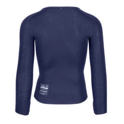 Isadore Première Couche Manche Longue Mérinos Maritime Blue 5 Isadore Première Couche Manche Longue Mérinos Maritime Blue -Vélo Mania premiere couche manche longue merinos maritime blue 1
