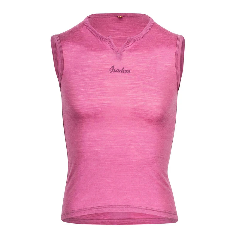 Isadore Première Couche Sans Manches Mérinos Crushed Berry 3 Isadore Première Couche Sans Manches Mérinos Crushed Berry