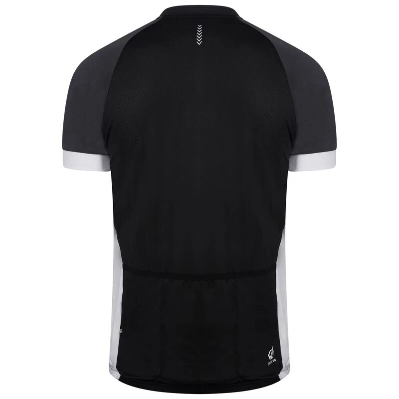 Dare 2b Protraction Homme Cyclosport Maillot - Gris Noir 5 Dare 2b Protraction Homme Cyclosport Maillot - Gris Noir – Image 3