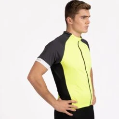 Dare 2b Protraction Homme Cyclosport Maillot - Jaune Clair / Noir 11 Dare 2b Protraction Homme Cyclosport Maillot - Jaune Clair / Noir -Vélo Mania protraction homme cyclosport maillot jaune clair noir 4
