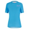 Santini Sasso - Maillot Mtb Femme Turquoise Velò 2 Santini Sasso - Maillot Mtb Femme Turquoise Velò -Vélo Mania sasso maillot mtb femme turquoise velo