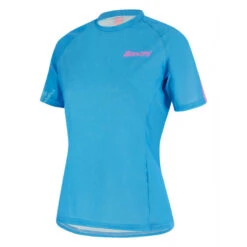 Santini Sasso - Maillot Mtb Femme Turquoise Velò -Vélo Mania sasso maillot mtb femme turquoise velo 2