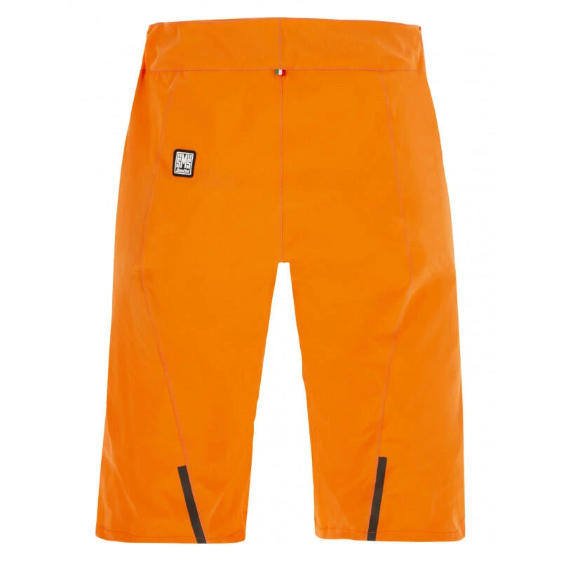 Santini Selva - Short Mtb - Unisex - Orange-fluo - Vélo 4 Santini Selva - Short Mtb - Unisex - Orange-fluo - Vélo – Image 2