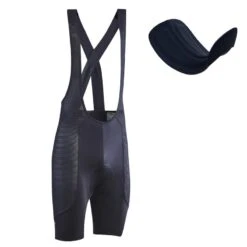 Rockrider SOUS SHORT VELO VTT À BRETELLES EXPL 700 NOIR