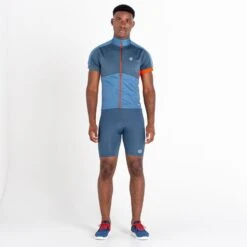 Dare 2b Stay The Course II T-shirt De Cyclisme Zippé à Moitié Pour Homme - Bleu 11 Dare 2b Stay The Course II T-shirt De Cyclisme Zippé à Moitié Pour Homme - Bleu -Vélo Mania stay the course ii t shirt de cyclisme zippe a moitie pour homme bleu 4