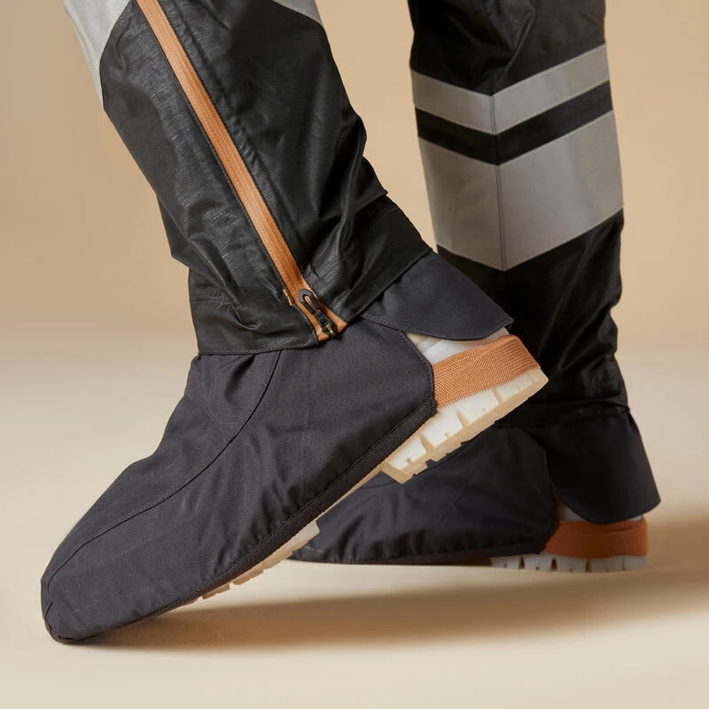 BTWIN SURPANTALON PLUIE VELO VILLE 540 FEMME NOIR 6 BTWIN SURPANTALON PLUIE VELO VILLE 540 FEMME NOIR – Image 4