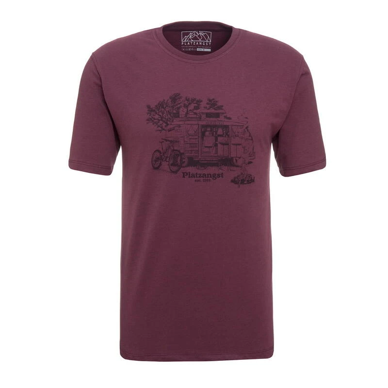 T-shirt Du Camp Manches Courtes - Violet 3 T-shirt Du Camp Manches Courtes - Violet