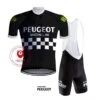 Tenue Cycliste Vintage Peugeot - REDTED - Noir 2 Tenue Cycliste Vintage Peugeot - REDTED - Noir -Vélo Mania tenue cycliste vintage peugeot redted noir