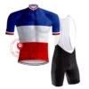 Tenue De Cyclisme Rétro Champion Française Tricolore - RedTed