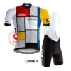 Tenue De Cyclisme Rétro La Vie Claire - REDTED 2 Tenue De Cyclisme Rétro La Vie Claire - REDTED -Vélo Mania tenue de cyclisme retro la vie claire redted