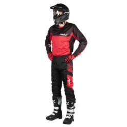 Tenue TT HOLESHOT RED -Vélo Mania tenue tt holeshot red 3