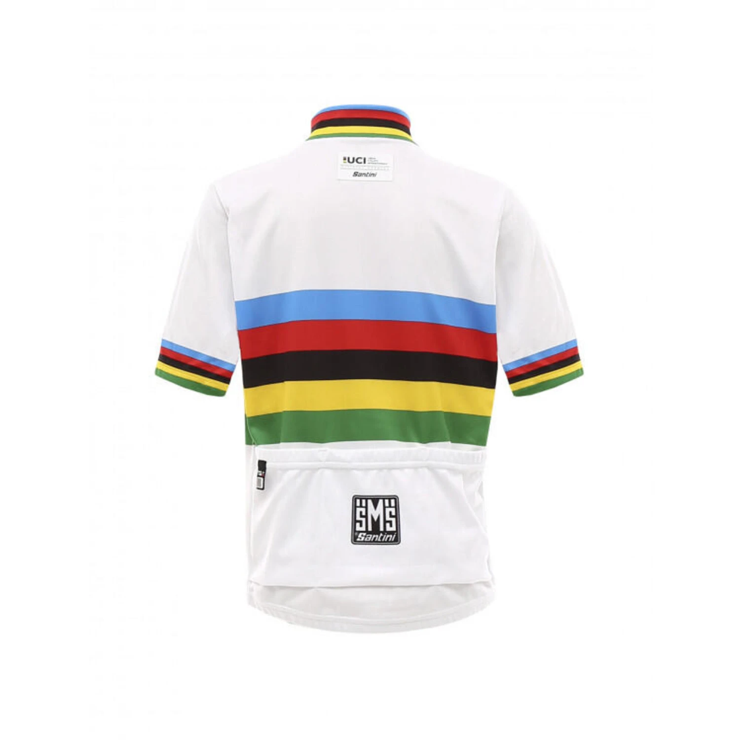 Santini Uci Champion Du Monde Enfants Maillot - - Unisex - Vélo 4 Santini Uci Champion Du Monde Enfants Maillot - - Unisex - Vélo – Image 2