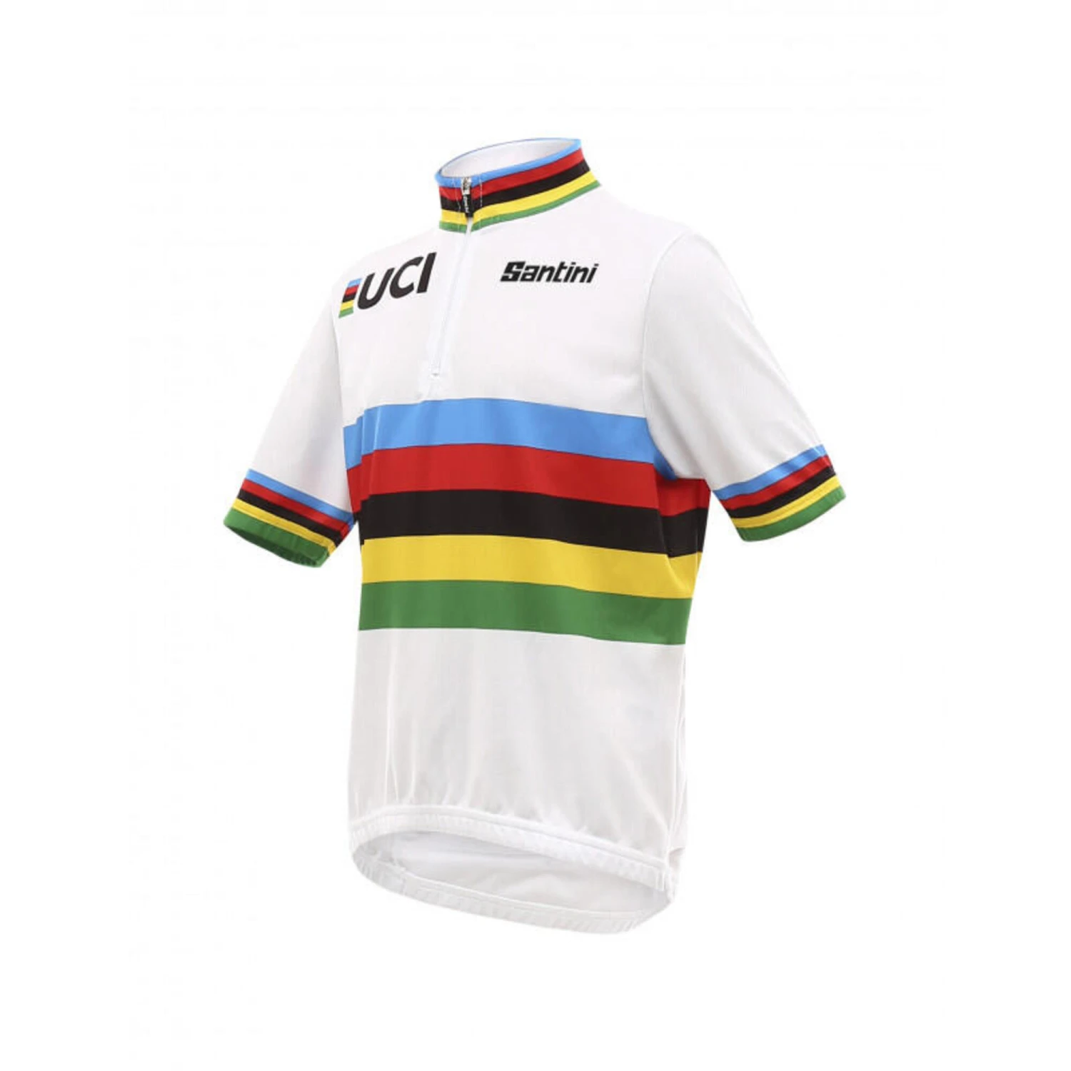 Santini Uci Champion Du Monde Enfants Maillot - - Unisex - Vélo 5 Santini Uci Champion Du Monde Enfants Maillot - - Unisex - Vélo – Image 3